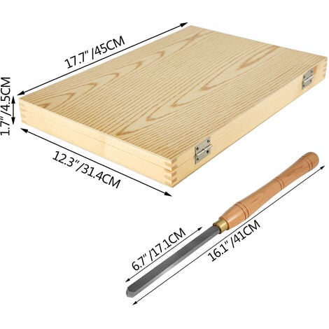 SGORBIE PER TORNIO TORNIATURA LEGNO INTAGLIO SCALPELLI UTENSILI SGORBIA 8  PEZZI