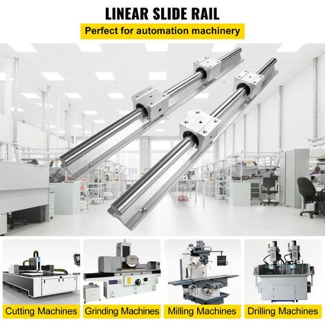 Guida Lineare 300 Mm Con Blocco Scorrimento SFU1605 - Per Macchine CNC, Fresatrici E Apparecchiature Di Precisione, Carico Max 15 Kg