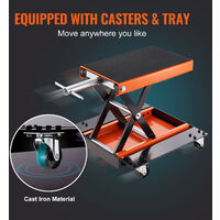 VEVOR Sollevatore Per Tronchi In Acciaio - 1180 Mm, Portata Fino A 381 Mm, Per Legna E Taglio