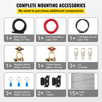 Kit Relè Carica Batteria VEVOR 12V 140A - Per Camper, Barche E Fuoristrada - Foto 7