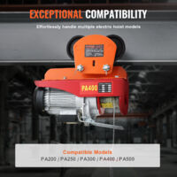 VEVOR Carrello Porta Paranco 0,5T - Regolabile Per Travi I E H - Foto 9