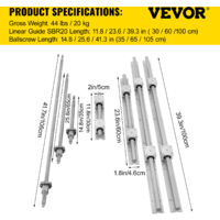 1set SFU1204 Set Di Vi A Ricircolo Di Sfere ... - Aliexpress - Foto 13