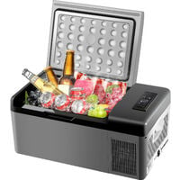 RELAX4LIFE Frigorifero Piccolo con Congelatore, 91L, Doppia Porta, Mini  Frigo Portatile con 7 Temperature Regolabili, Luci a LED, Adatto a Camera,  Ufficio e Auto, 48,5x49,5x86 cm (Grigio) : : Grandi  elettrodomestici