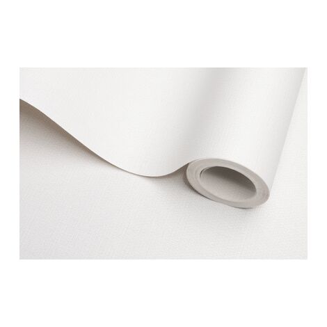 Adfors – Toile de verre 185 g/m² – Dimensions 10 m x 1 m – Revêtement mural à peindre – Traitement CleanAir pour qualité d'air améliorée