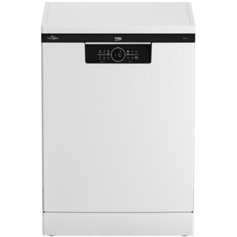 Beko – Lave-vaisselle 60cm 14 couverts – Classe D – 6 programmes – Sécurité enfant – Niveau sonore 44 dB – Adoucisseur d’eau réglable