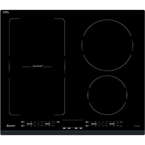 Plaque induction SAUTER 9300W 59.5cm, SPI6467B