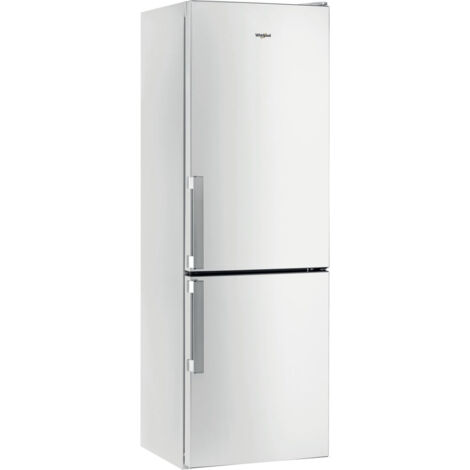 Whirlpool – Réfrigérateur combiné 339L – 228L réfrigérateur et 111L congélateur – Classe A++ – Froid brassé – 39 dB – 4 clayettes – W5821CWH2