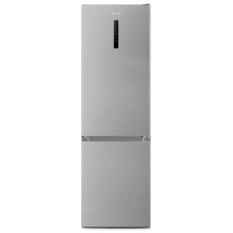Smeg – Réfrigérateur congélateur bas 331 L – 235 L réfrigérateur, 96 L congélateur – Classe E, 38 dB – Pose libre, portes réversibles - RC19XDNE (1/5)