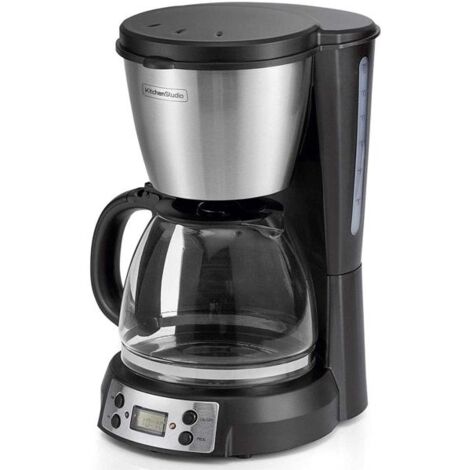 Cafetière filtre programmable 15 tasses 900w - Kitchen Chef - KSMD250T
