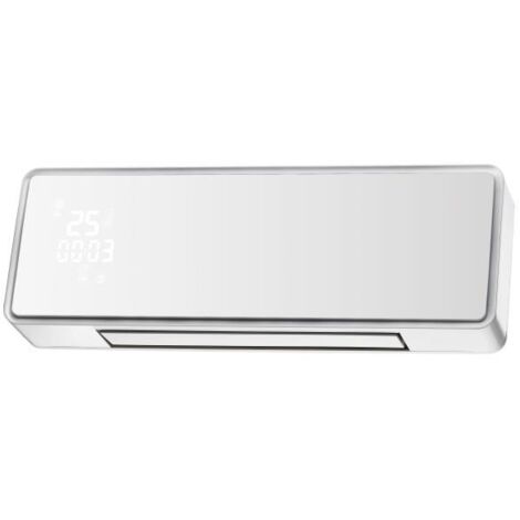 Radiateur soufflant électrique 2000W – Télécommandé – IP24 – Pour salle de bain – 265612 – Ducasa