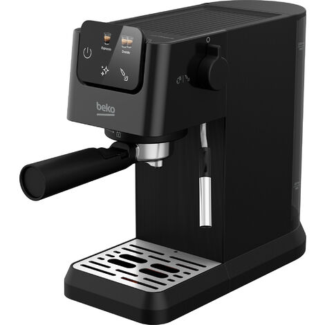 Beko – Machine expresso manuelle 1628 W – Pression 15 bars – Écran tactile couleur – Pour café moulu et dosettes ESE – Noir - CEP5302B (1/10)