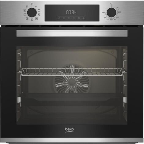 Beko – Four encastrable chaleur pulsée 3D 72L – Nettoyage catalytique – Puissance 3300W – Rails télescopiques – Dimensions 59.5x59.4x56.7cm - BBIM12300XCE