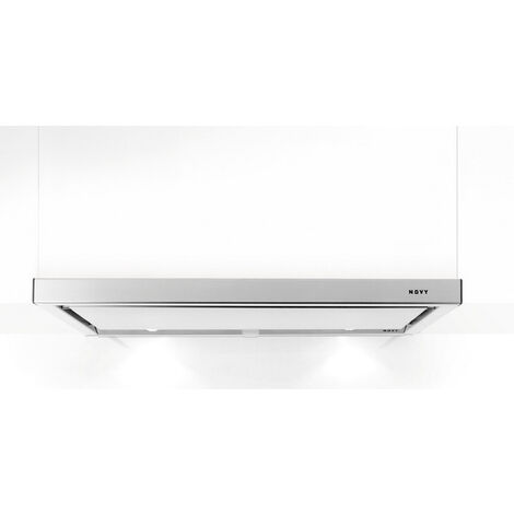 Novy – Hotte tiroir escamotable 600mm – Acier inoxydable – 470 m³/h – 60 dB – 3 vitesses – D661