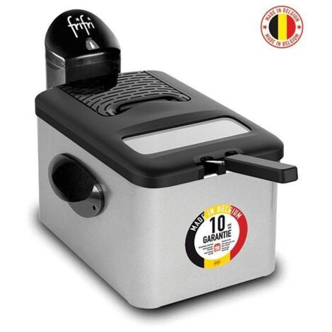 Friteuse électrique 4,5 L – 3200 W – Cuve en acier inoxydable – Zone froide pour cuisson saine – Poids 3,5 kg – Frifri - 1948DUOFIL