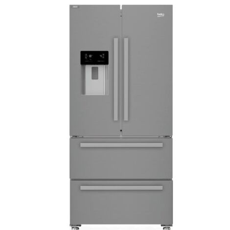Frigo Américain Beko BRCNE50140ZXBN - Gris - Neuf Avec Défaut Esthétique (arrière)