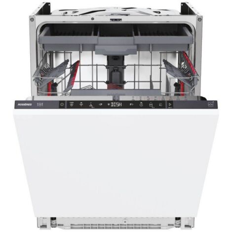 Rosieres – Lave-vaisselle tout intégrable 60 cm – 15 couverts – Classe énergétique B – 8 programmes – Niveau sonore 44 dB – Acier inoxydable (1/5)