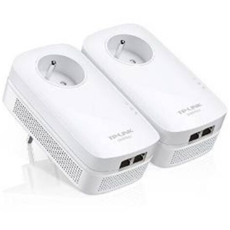 Tp-Link – Adaptateur CPL 2000 Mbit/s – 2 ports Ethernet Gigabit – Plug and Play – TLPA9025PKIT