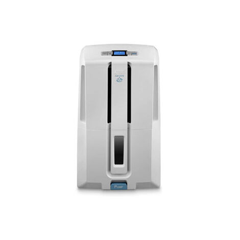 Delonghi – Déshumidificateur 30 l/24 h – Capacité réservoir 7 L – Niveau sonore 51 dB – Pour pièces jusqu'à 180 m³ – Protection contre le gel