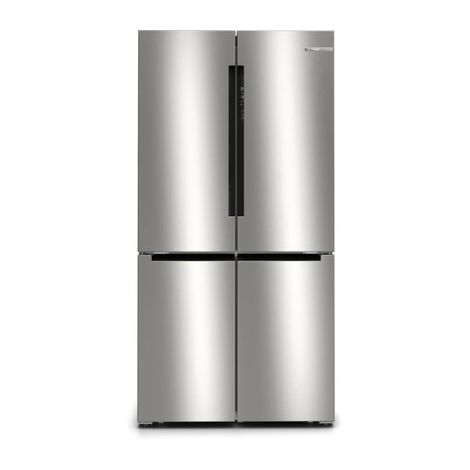 Bosch – Réfrigérateur américain 4 portes 605 L – No Frost MultiAirFlow – Tiroir VitaFresh pour fruits et légumes – Classe E – KFN96VPEA