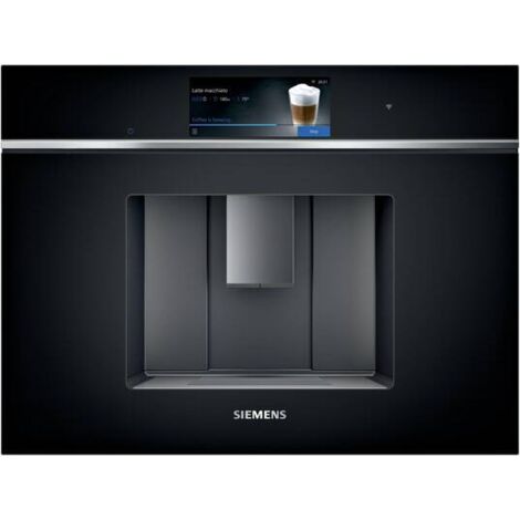Siemens – Machine à café encastrable 2.4L – Broyeur à grains céramique – 19 bars – CoffeeWorld – 30 boissons personnalisées – CT718L1B0
