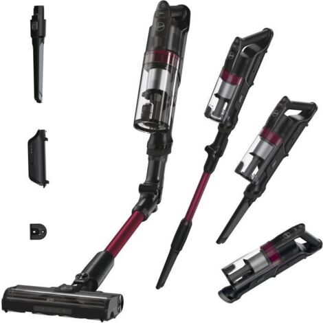 Hoover – Aspirateur balai sans fil 165W – Autonomie 45 min – Brosse motorisée pour sols durs et tapis – Technologie cyclonique (1/5)