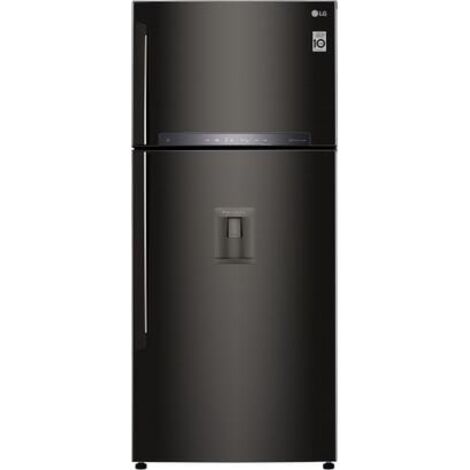 LG – Réfrigérateur congélateur haut 509L – 2 tiroirs à légumes – Classe E – Technologie LinearCooling – GTF7850BL1