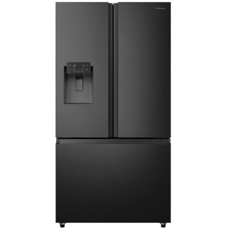 Hisense – Réfrigérateur multi portes 397L – Congélateur 215L – Froid ventilé – Distributeur d'eau et glaçons – Classe E – 37dB – 178,5x91,4x73 cm (1/5)