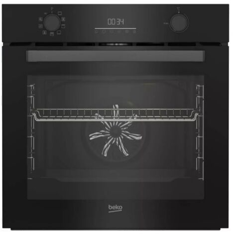 Beko – Four chaleur tournante multifonction 72L 60cm pyrolyse A – Flexicrisp pour cuisson uniforme – Économie d'énergie 0.81 kWh - BBIE17302BMP (1/3)