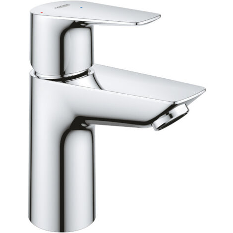 Grohe – Mitigeur lavabo monocommande 5 L/min – Chrome brillant StarLight – Système QuickFix – Économie d'énergie démarrage à froid (1/4)