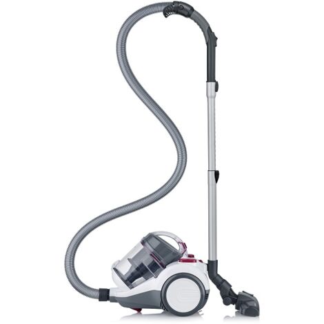Aspirateur traineau sans sac cyclonique - SEVERIN CY7088 - 750 W - 79 dB - 2 L - Blanc / Rouge (1/2)