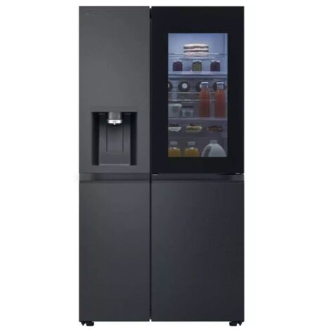 LG – Réfrigérateur américain 628L – 407L réfrigérateur, 221L congélateur – No Frost, 35dB – InstaView Door-in-Door – GSXE90EVDD