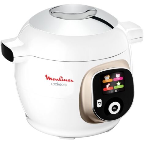 Moulinex – Multicuiseur intelligent 1600W 6L – 6 modes de cuisson – Écran intuitif – Recettes préprogrammées – Accessoire EXTRA CRISP (1/5)