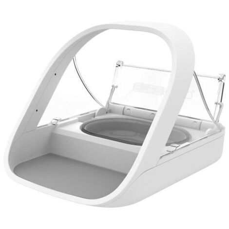 Distributeur de croquettes pour chien à puce électronique – Bol simple et double inclus – Tapis et médaillon d'identification – Surefeed