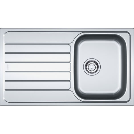 Evier à encastrer 45cm inox avec siphon - Franke - 005665
