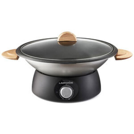 Wok 900w 8 personnes - Lagrange - 349020 (1/4)