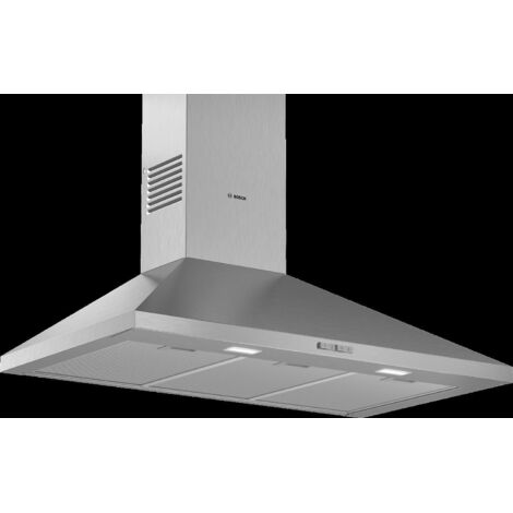 Hotte décorative murale 90cm 626m³/h inox - Bosch - DWP96BC50