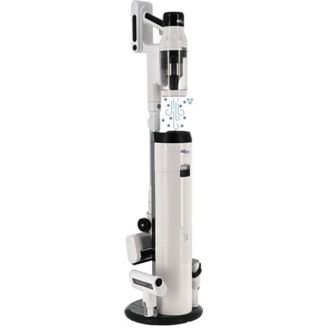 Aspirateur balai sans fil 500W – Puissance d'aspiration 150 AW – Autonomie 52 min – Station de vidage automatique – Filtration HEPA 12 – Eziclean