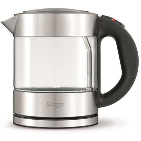 SAGE Bouilloire 1 L Inox Brossé - The Compact Kettle Pure - SKE395CLR4EEU1 (1/4)