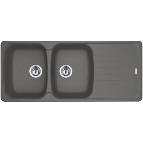 Évier de cuisine Antea Fragranit+ AZG621 - 1160 x 500 x 210 mm - Stone - Sous-meuble 80 cm - Franke