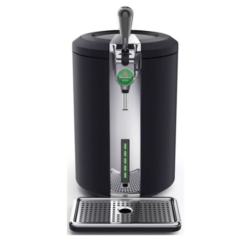Krups – Machine à bière Beertender Compact 5L – Température jusqu'à 4 °C – Conservation 30 jours – Acier inoxydable – Design moderne - YY5603FD