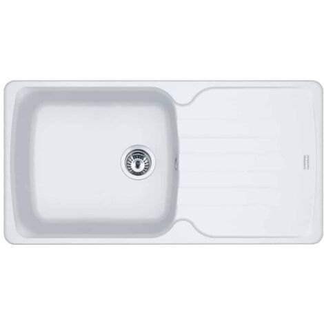 Evier Franke Antea Fragranit+ AZG611-XL - Blanc Artic (moucheté)