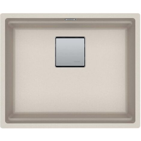 Evier Franke Kubus 2.0 Fragranit+ KNG110-52 - Café Crème - Vidage : Automatique