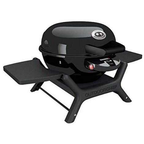 Outdoorchef 18.130.14électrique pour grill, P 420E Mini Chef, 78x 53x 43cm, noir (1/4)