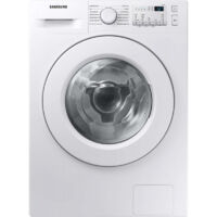 Samsung – Lave-linge séchant 8 kg – Classe énergétique C – Vitesse d'essorage 1400 tr/min – Niveau sonore 59 dB – Charge avant – Acier inoxydable