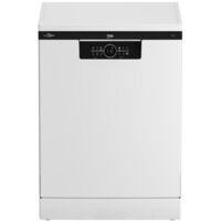 Beko – Lave-vaisselle 60cm 14 couverts – Classe D – 6 programmes – Sécurité enfant – Niveau sonore 44 dB – Adoucisseur d’eau réglable