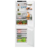 Bosch – Réfrigérateur congélateur bas 1772mm – Capacité nette 260L – Classe énergétique E – 35 dB – Étagères réglables – Congélation 4kg/24h