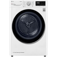 LG – Sèche-linge à condensation 9 kg – Classe A – Niveau sonore 64 dB – Pompe à chaleur – 15 programmes de séchage
