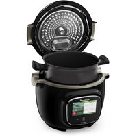 Moulinex – Multicuiseur connecté 6L 1600W – Écran tactile LCD – 13 programmes automatiques – Cuisson rapide et vapeur - CE902800