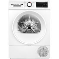 Bosch – Sèche-linge pompe à chaleur 9 kg – Classe A++ – Moteur silencieux 63 dB – Technologie AutoDry – Tambour inox SensitiveDrying