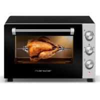 Minifour chaleur tournante 46L 1800W – Gril à air chaud – Rotissoire – Four électrique – QFR460 – Riviera & Bar